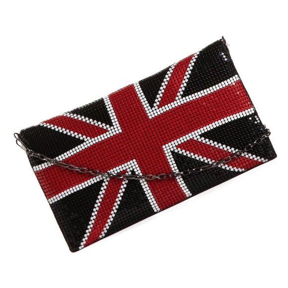 Urban Expressions Handbags - 🇬🇧🆕 last1✪ Union Jack ✪ Metal Mesh Clutch Bag ✪